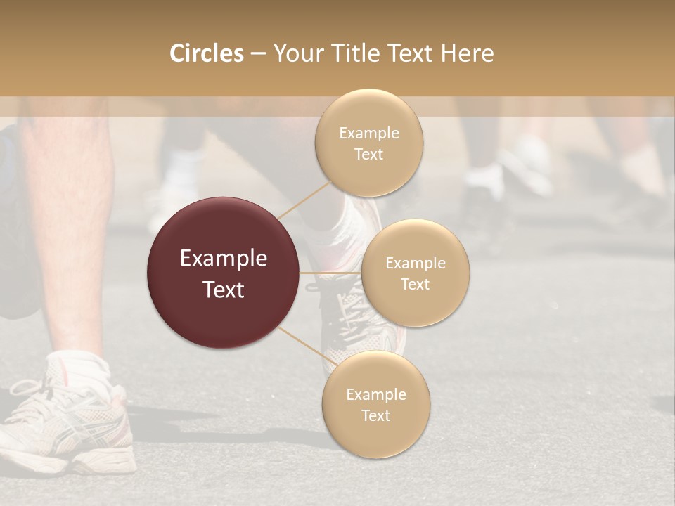 Competition Men Street PowerPoint Template