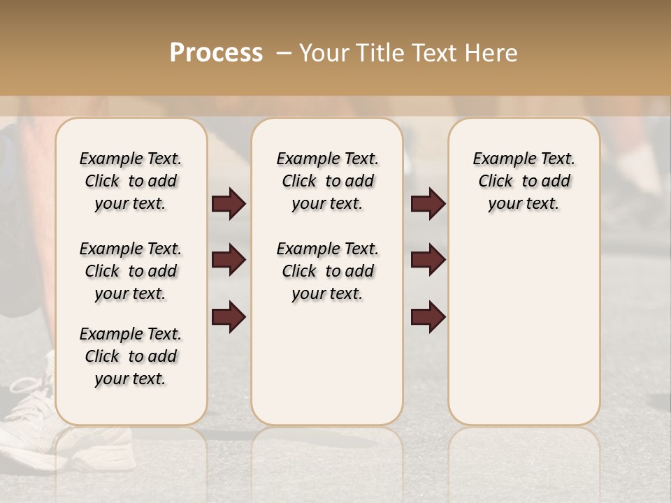 Competition Men Street PowerPoint Template