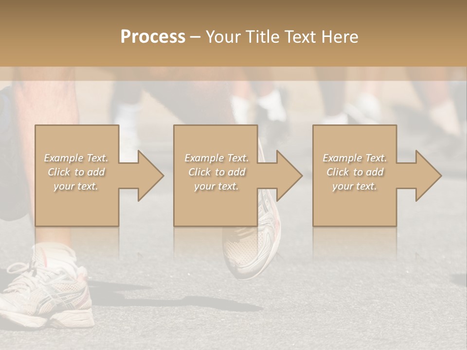 Competition Men Street PowerPoint Template