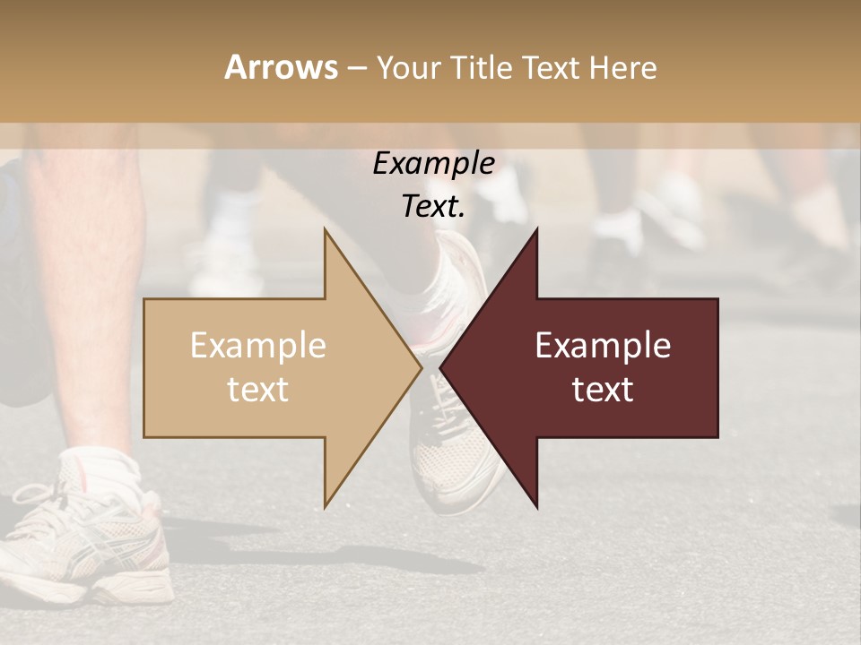 Competition Men Street PowerPoint Template