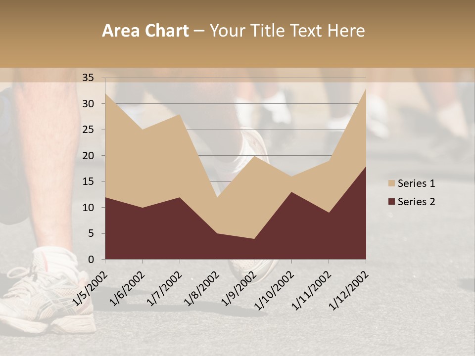 Competition Men Street PowerPoint Template