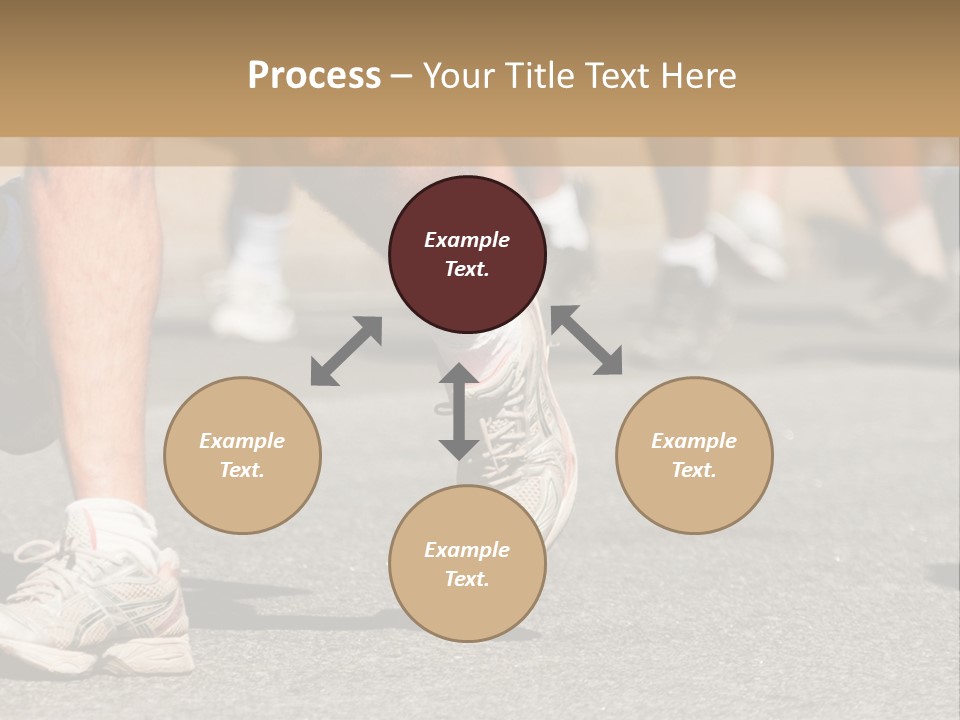 Competition Men Street PowerPoint Template