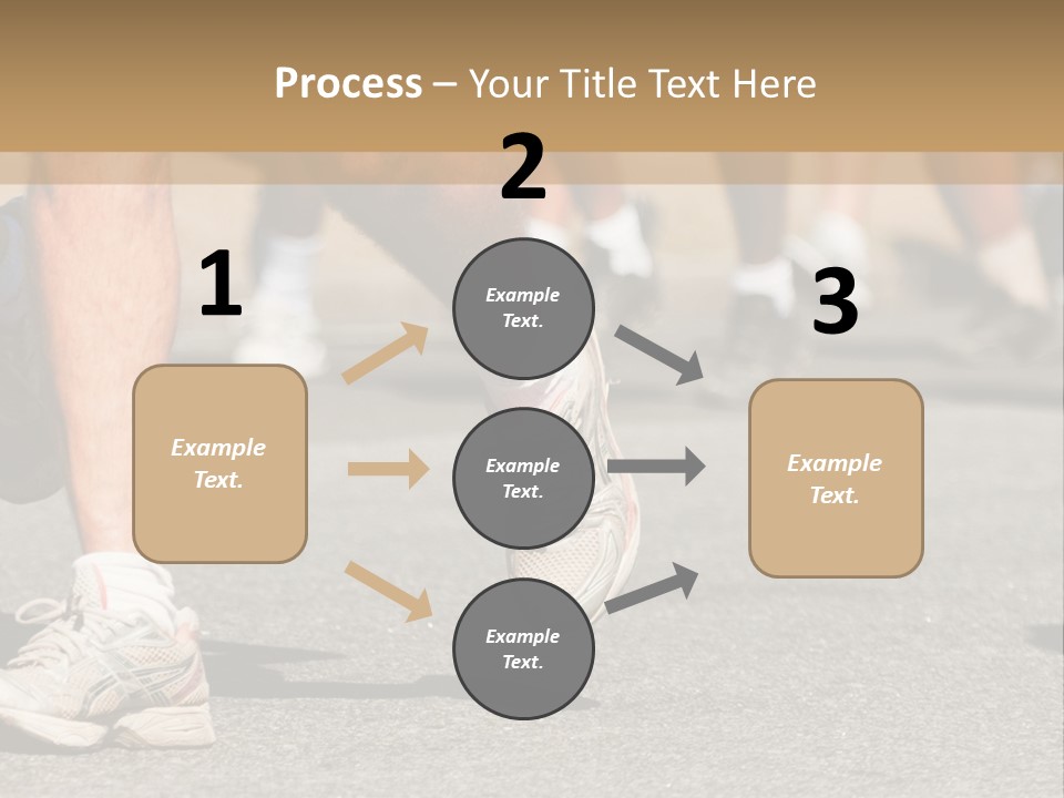 Competition Men Street PowerPoint Template