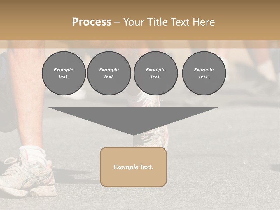 Competition Men Street PowerPoint Template