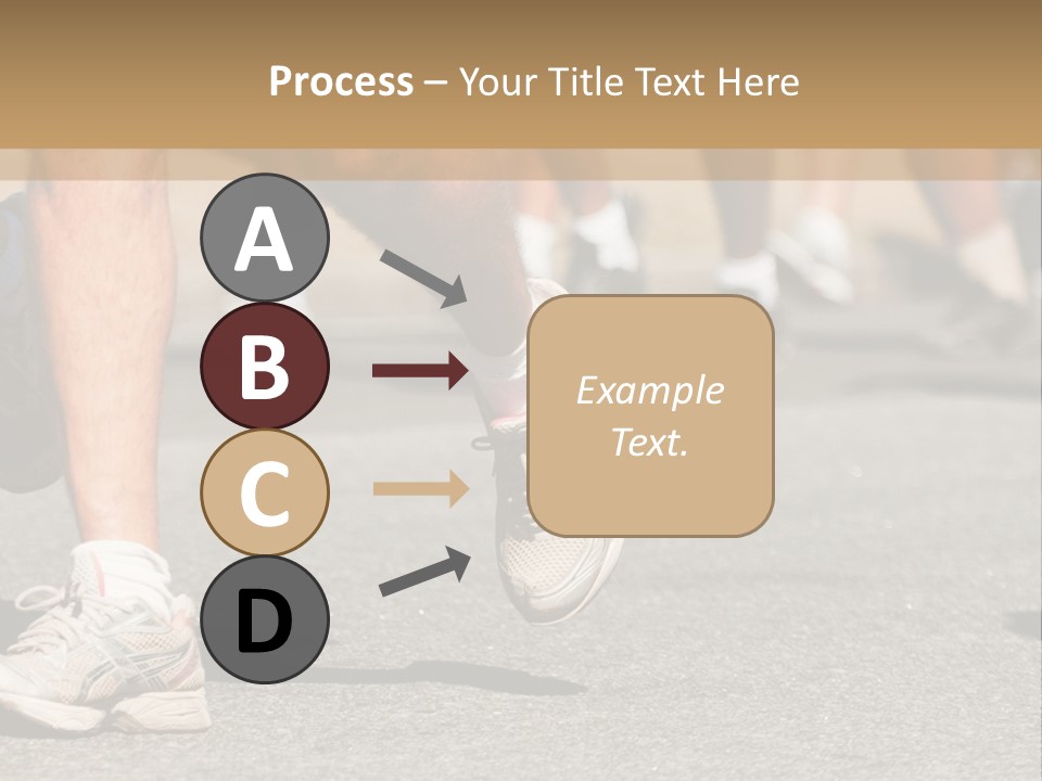 Competition Men Street PowerPoint Template