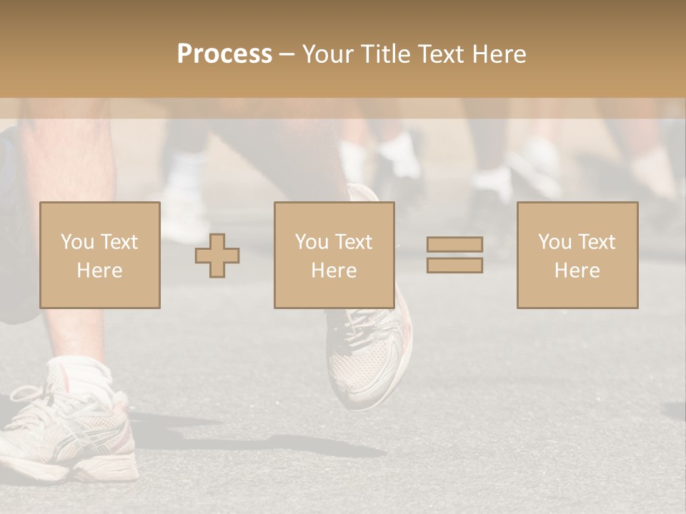 Competition Men Street PowerPoint Template