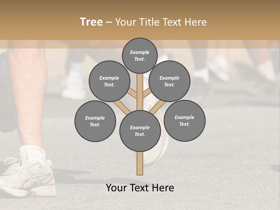 Competition Men Street PowerPoint Template