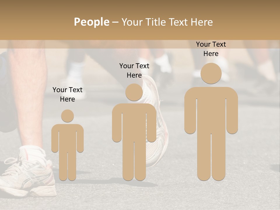 Competition Men Street PowerPoint Template