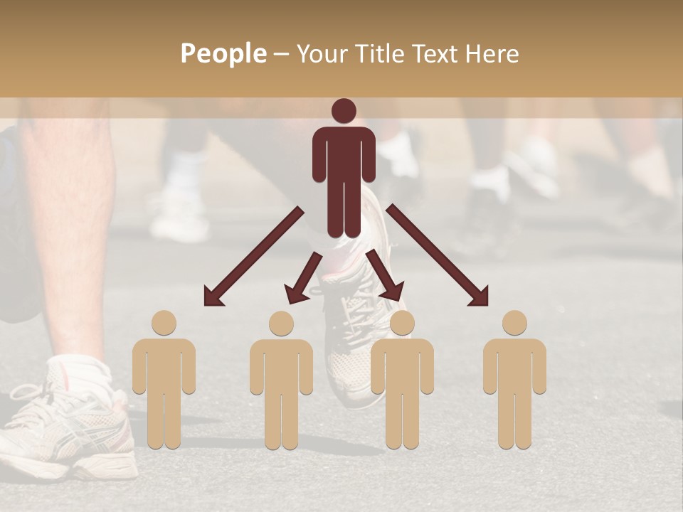 Competition Men Street PowerPoint Template