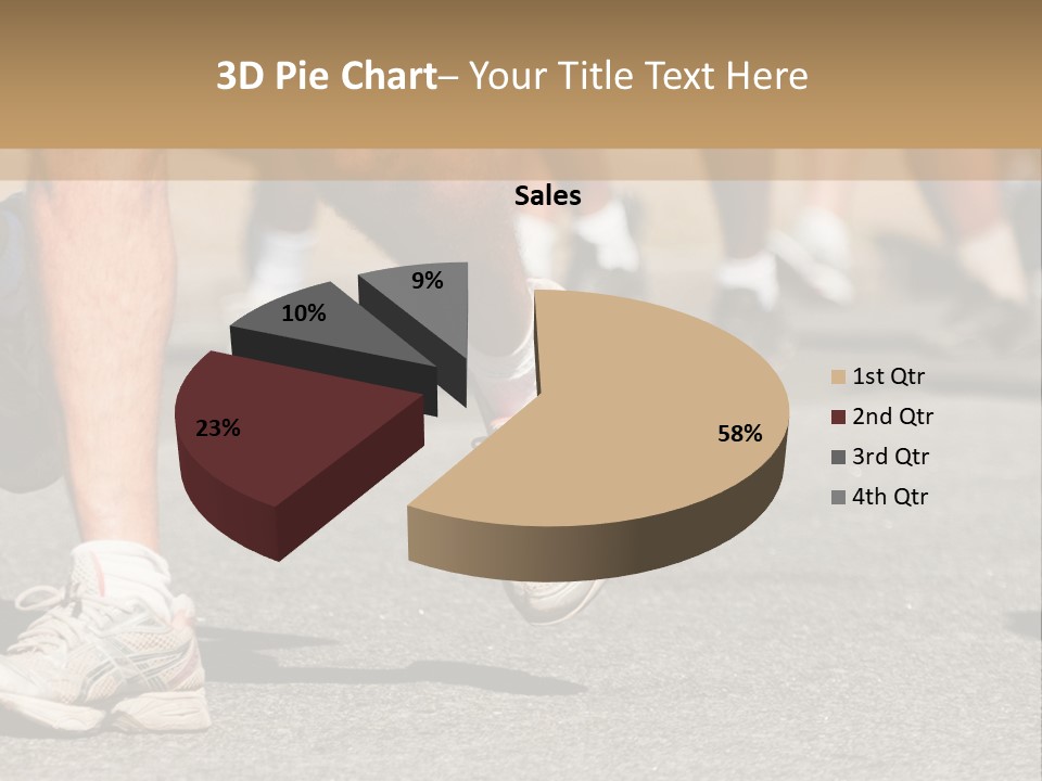 Competition Men Street PowerPoint Template