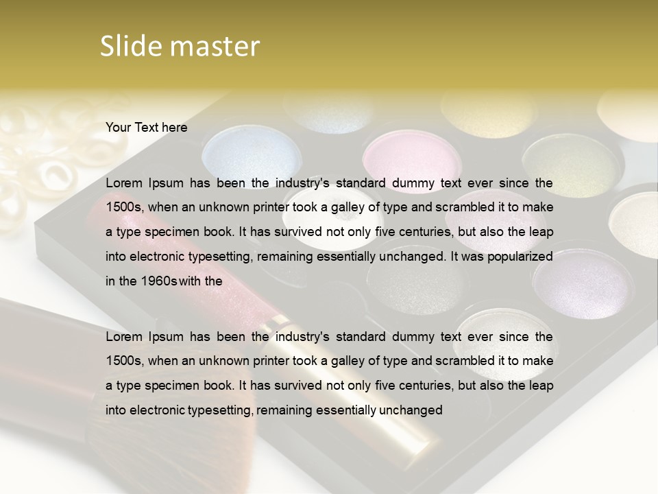 Shiny Glimmer Soft PowerPoint Template