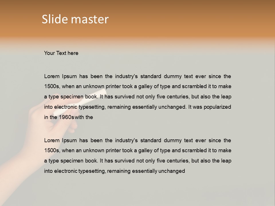 Work Note Concept PowerPoint Template