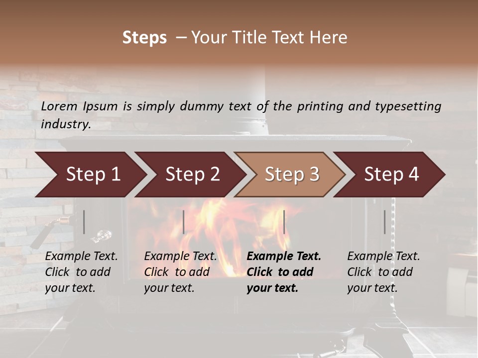 Comfortable Flute Handles PowerPoint Template