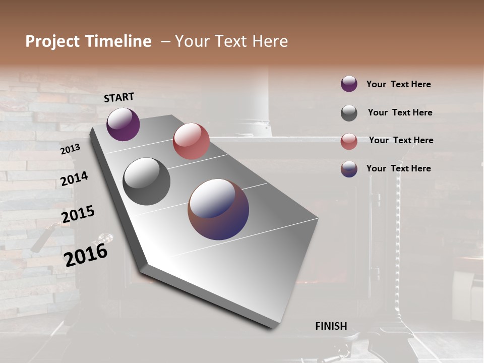 Comfortable Flute Handles PowerPoint Template