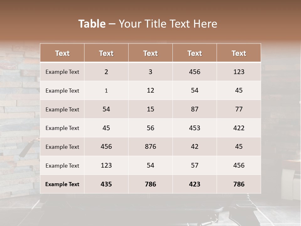 Comfortable Flute Handles PowerPoint Template