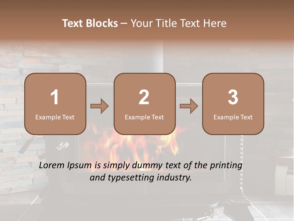 Comfortable Flute Handles PowerPoint Template