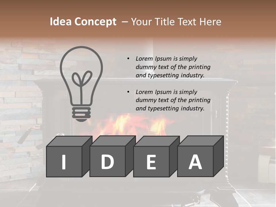Comfortable Flute Handles PowerPoint Template