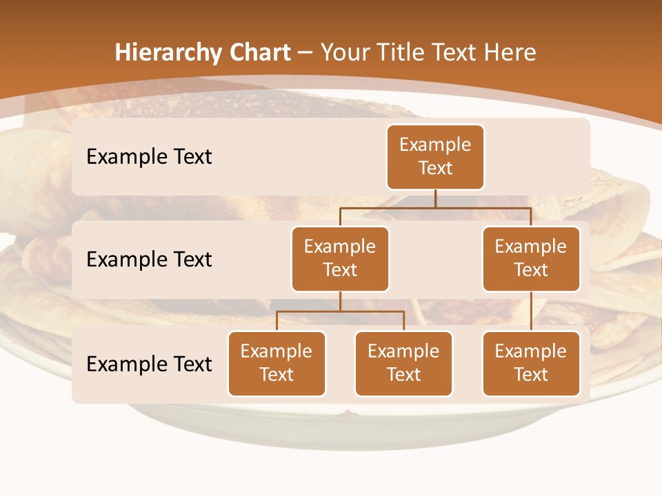 A Stack Of Pancakes On A Plate With Syrup PowerPoint Template