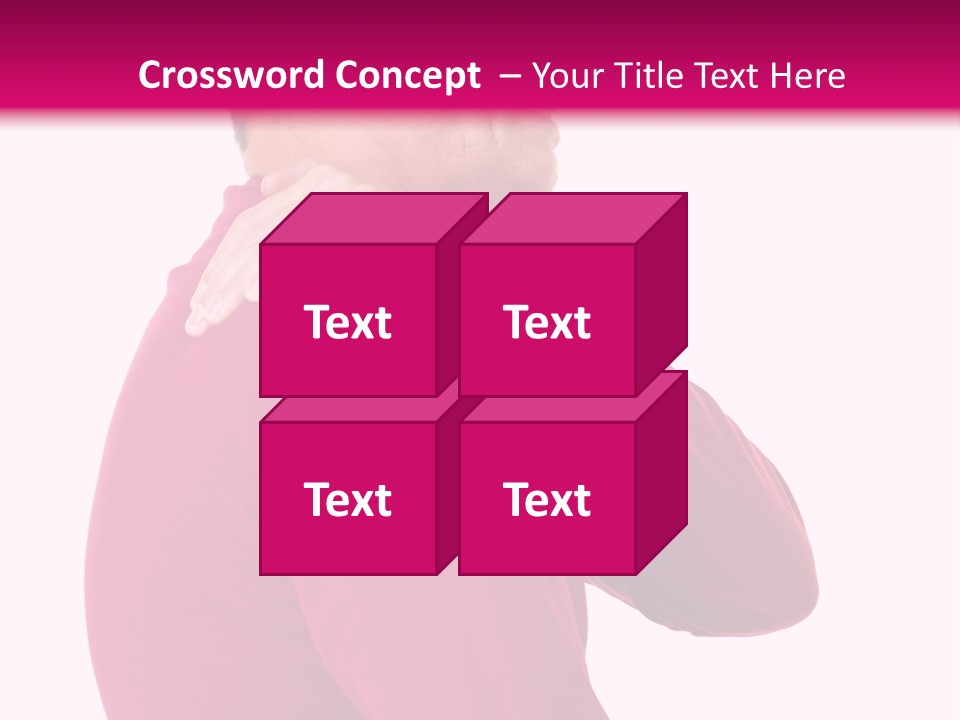 Tension Shoulder Stiff PowerPoint Template