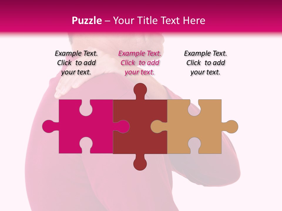 Tension Shoulder Stiff PowerPoint Template