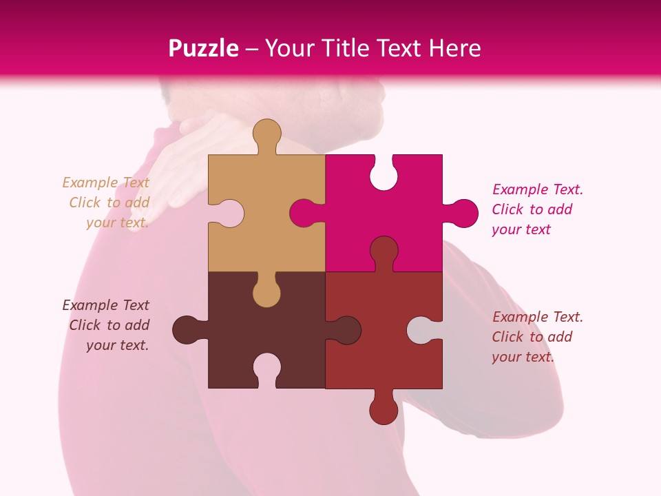 Tension Shoulder Stiff PowerPoint Template