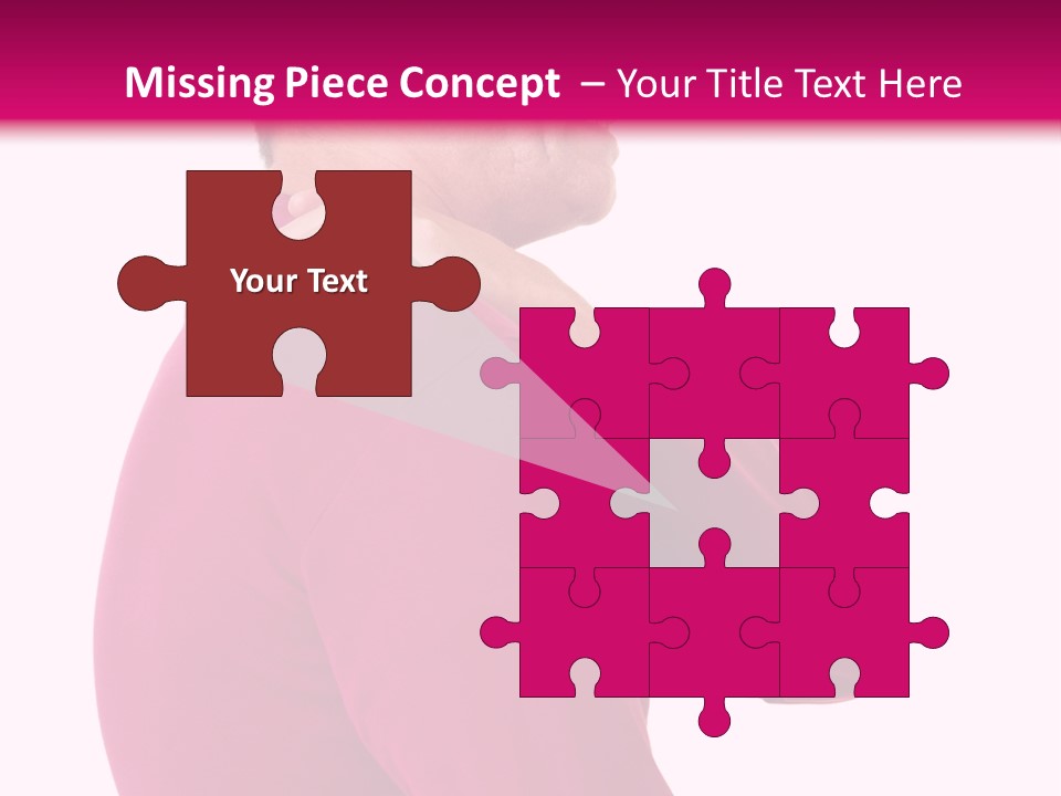 Tension Shoulder Stiff PowerPoint Template