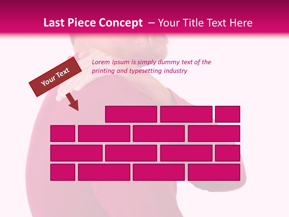 Tension Shoulder Stiff PowerPoint Template