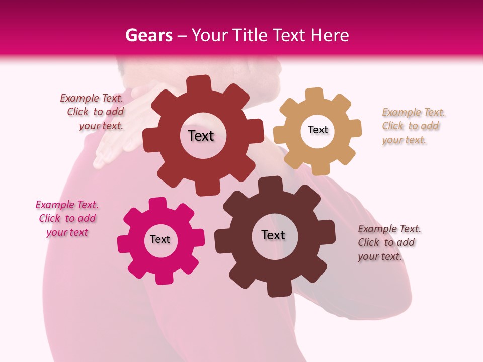 Tension Shoulder Stiff PowerPoint Template