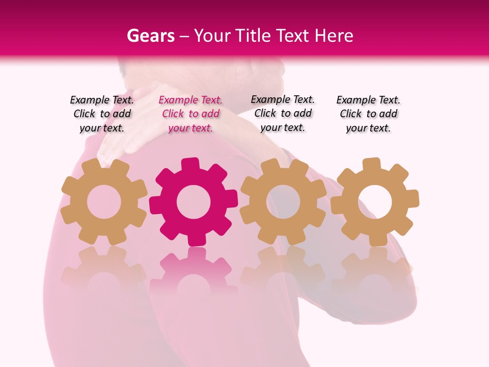 Tension Shoulder Stiff PowerPoint Template