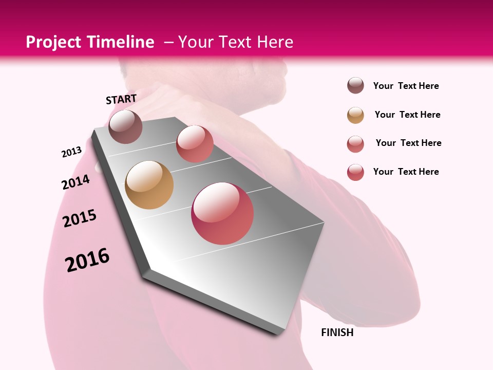 Tension Shoulder Stiff PowerPoint Template