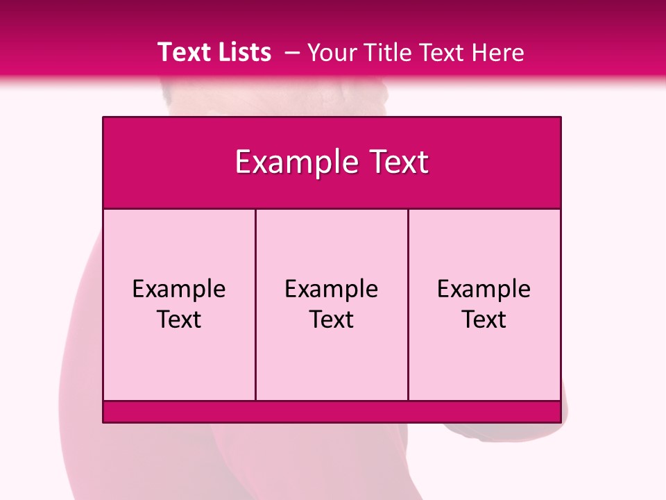 Tension Shoulder Stiff PowerPoint Template