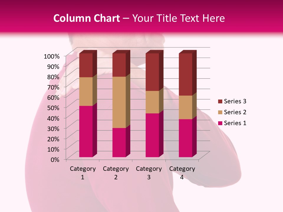 Tension Shoulder Stiff PowerPoint Template