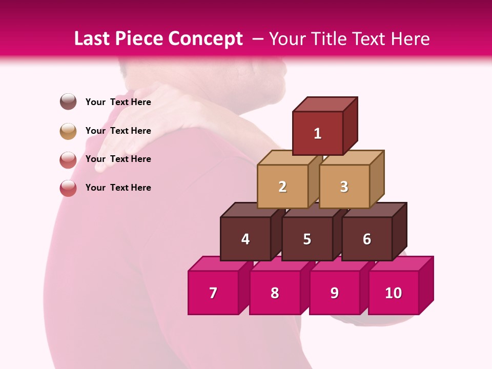 Tension Shoulder Stiff PowerPoint Template