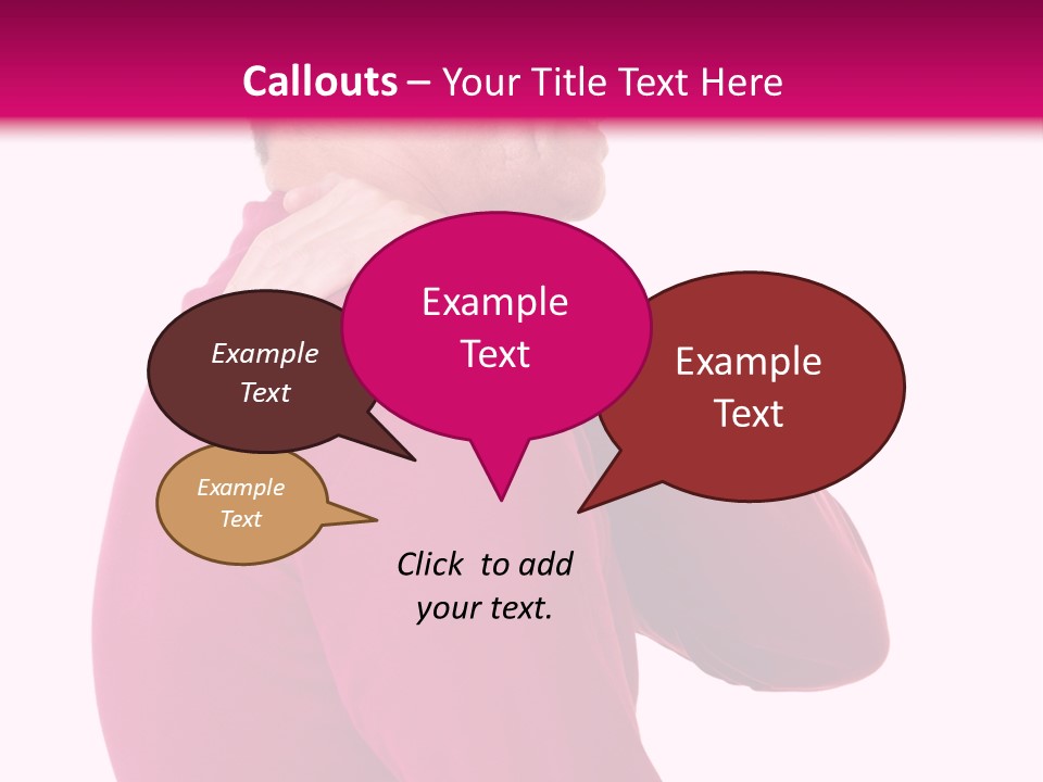 Tension Shoulder Stiff PowerPoint Template