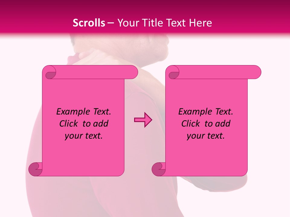 Tension Shoulder Stiff PowerPoint Template