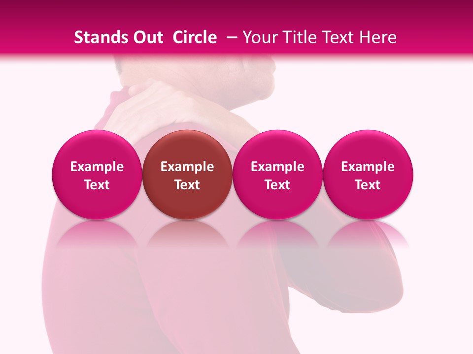 Tension Shoulder Stiff PowerPoint Template