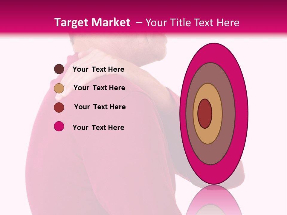 Tension Shoulder Stiff PowerPoint Template