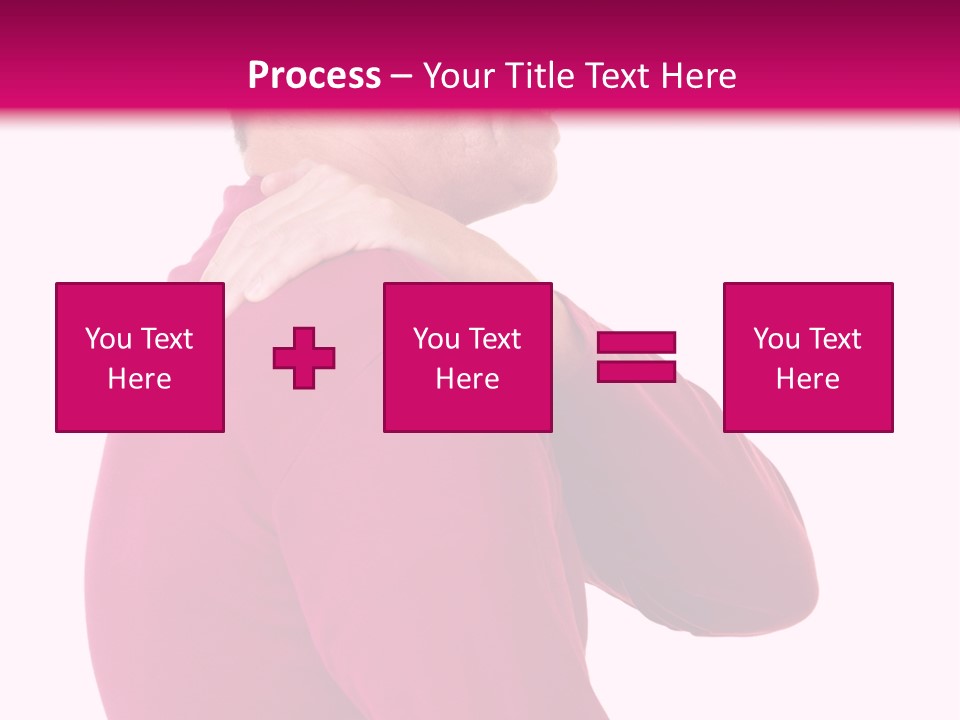 Tension Shoulder Stiff PowerPoint Template