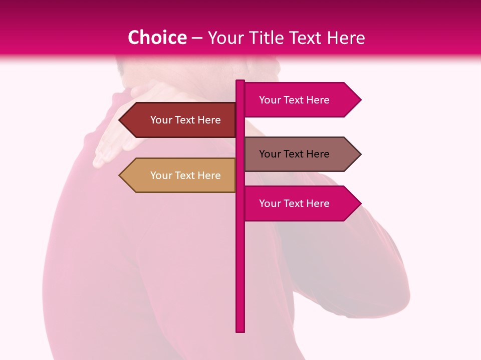 Tension Shoulder Stiff PowerPoint Template