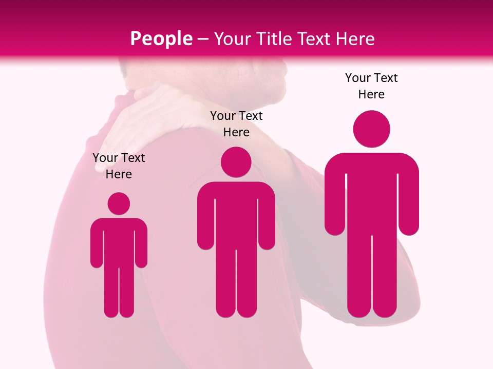 Tension Shoulder Stiff PowerPoint Template