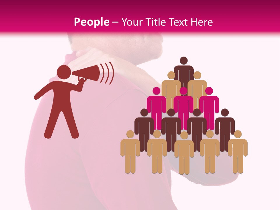 Tension Shoulder Stiff PowerPoint Template