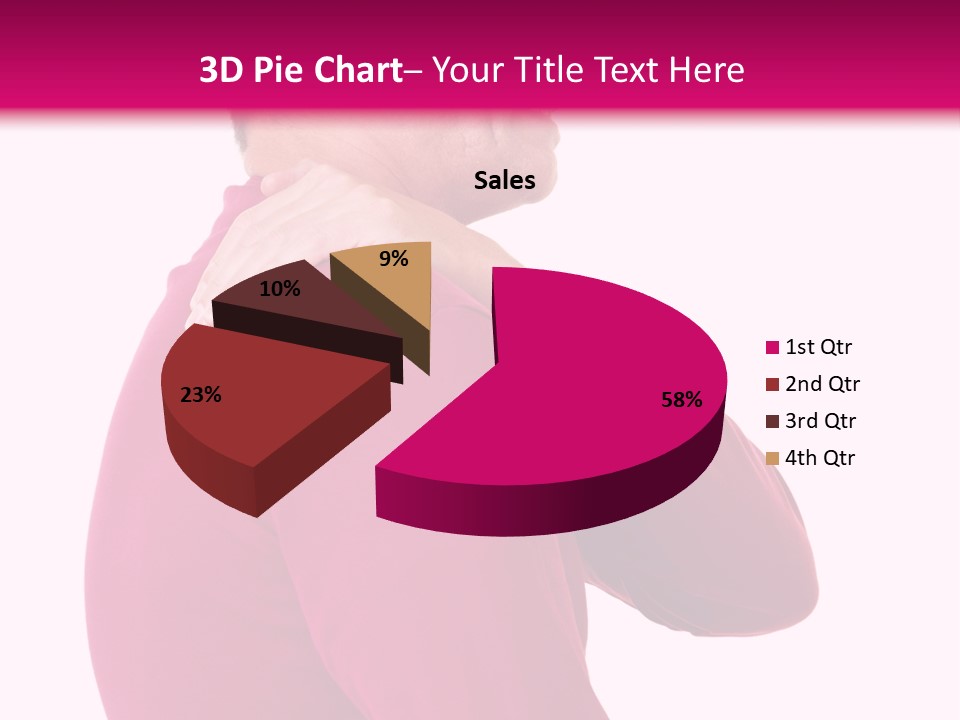 Tension Shoulder Stiff PowerPoint Template