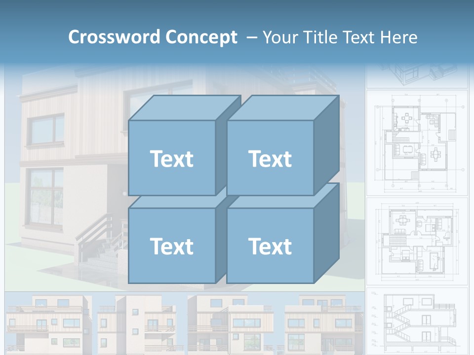 Home Project Rendered PowerPoint Template
