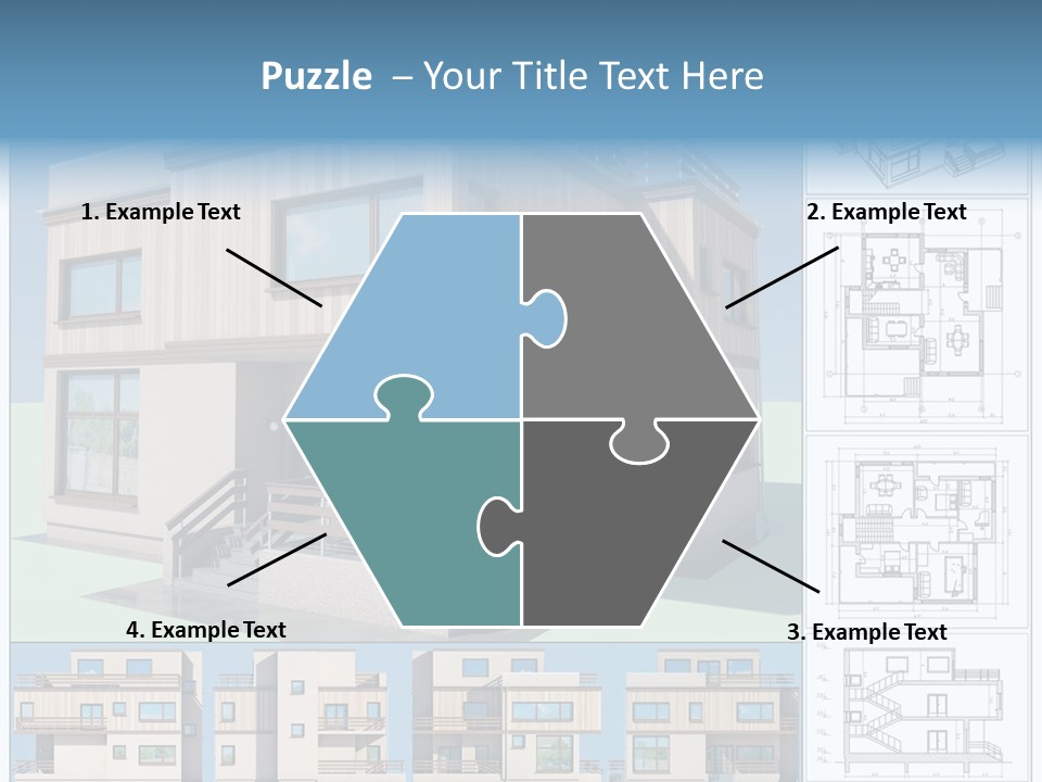 Home Project Rendered PowerPoint Template