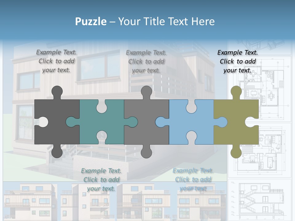 Home Project Rendered PowerPoint Template