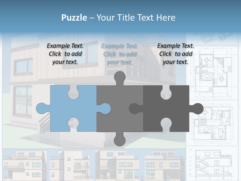 Home Project Rendered PowerPoint Template