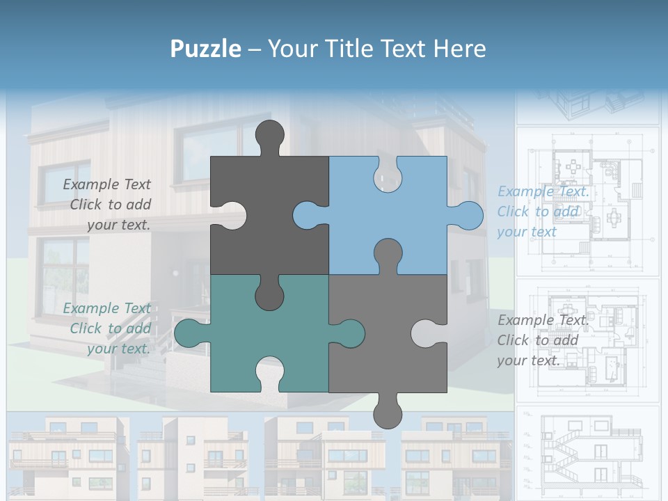 Home Project Rendered PowerPoint Template