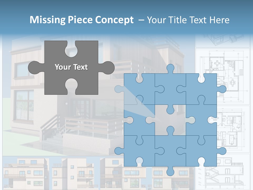 Home Project Rendered PowerPoint Template