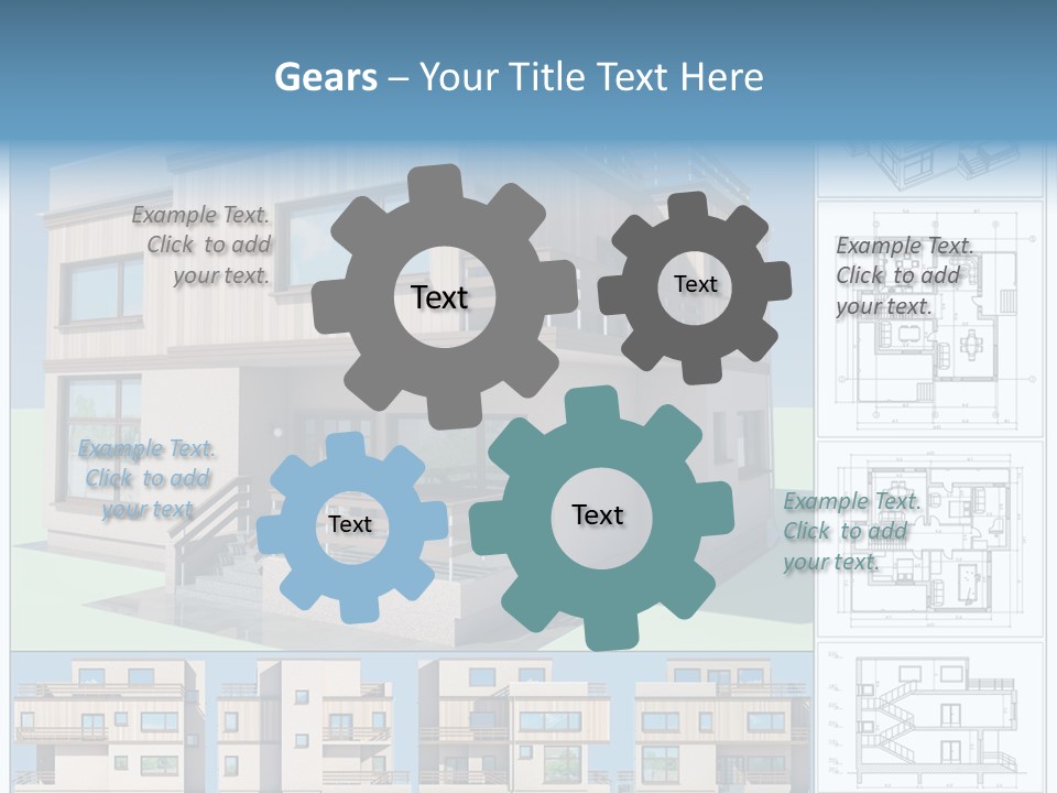 Home Project Rendered PowerPoint Template