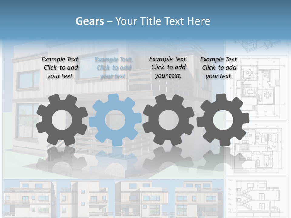 Home Project Rendered PowerPoint Template